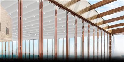 Bild von Glaspanel System mit 2-fach Verglasung